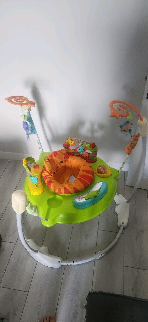 fisher price hoppala yağmur ormanı jumpeloo zıp zıp - 3