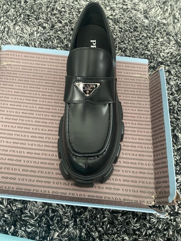 orjinal prada Milano erkek ayakkabı - 4
