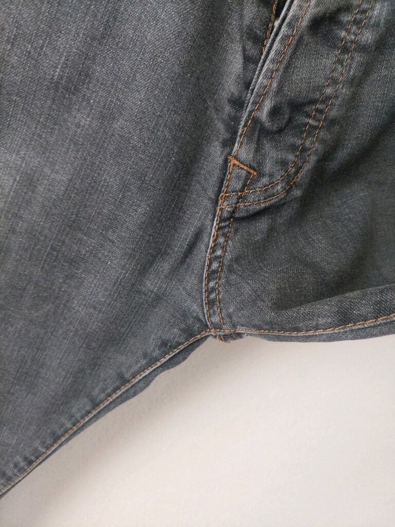 ZARA man kül grisi erkek kot pantolon - 4