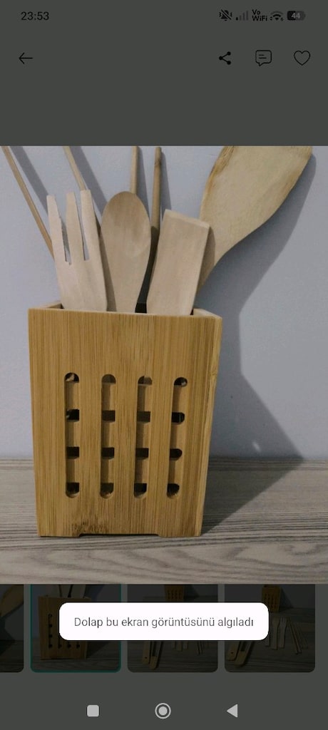 bambu kaşıklık ve eşyaları - 3