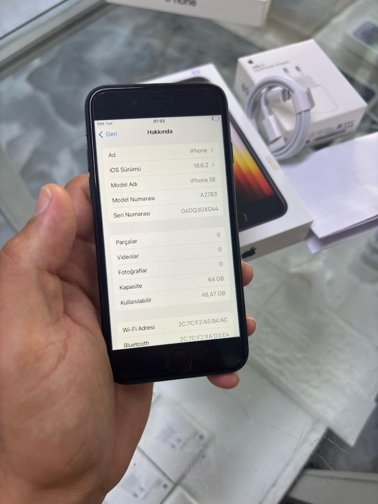 MÜHENDİSCELL’DEN İPHONE SE 3. NESİL PİL %87 KUTU FATURA - 5