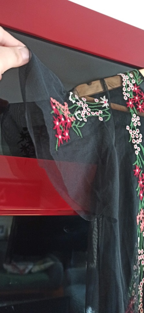 zara 8/9 yaş işlemeli bluz - 3