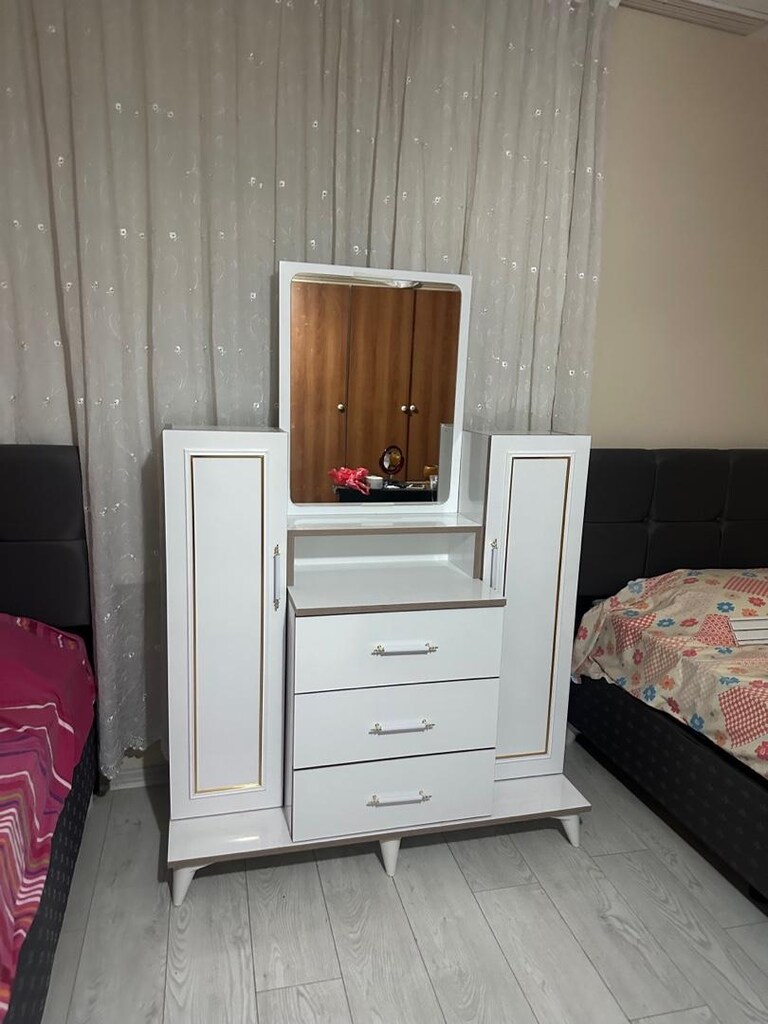 ultra lüks komple mdf yatak odası takımı sıfır ürün adrese teslim - 9
