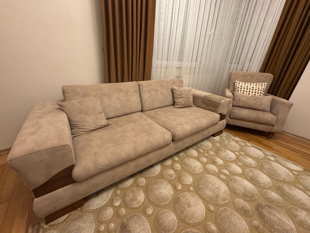Temiz kullanılmış oturma odası takımı - 4