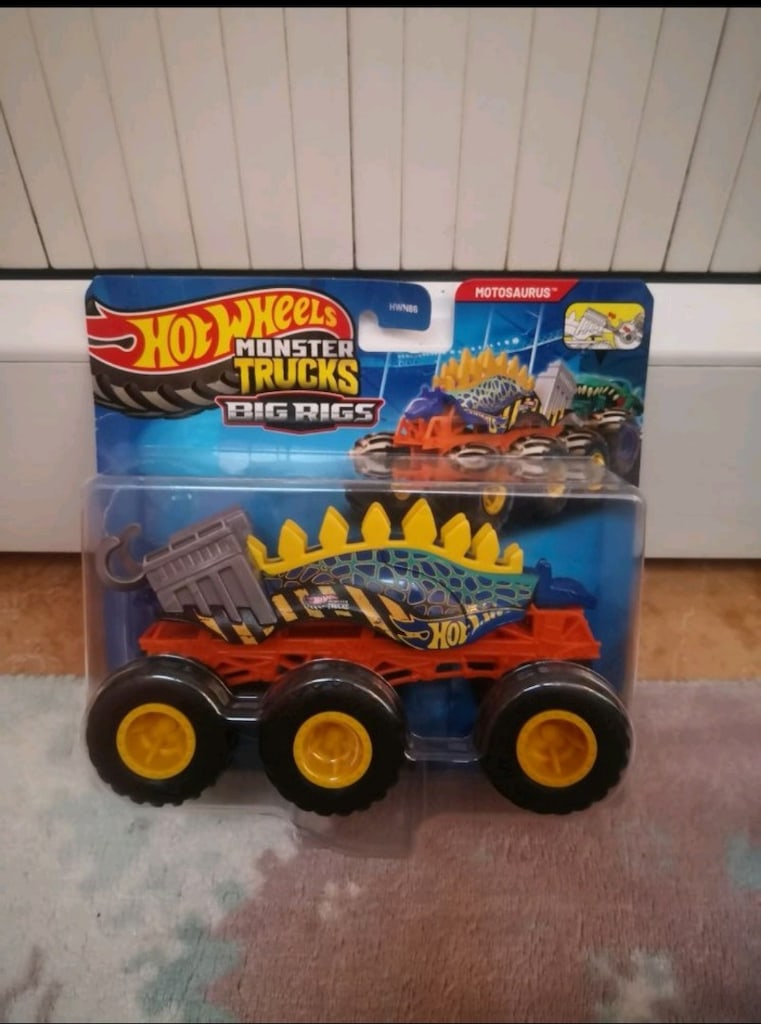 Hotwheels big rigs motosaurus araba - 3