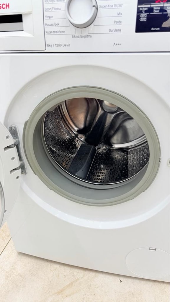 Bosch Serie 6 8 KG 1200 Devir Çamaşır Makinesi – Çok Temiz, Sorunsuz - 11
