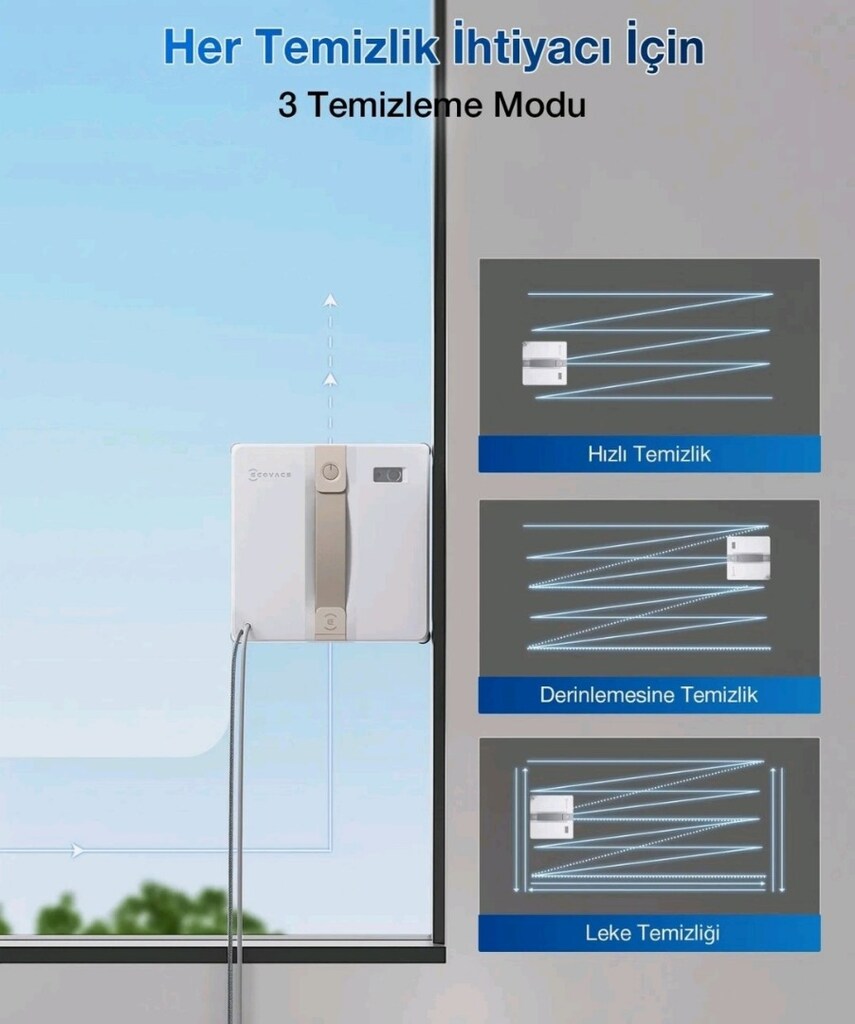 ECOVACS CAM SİLME MOTORU - 8
