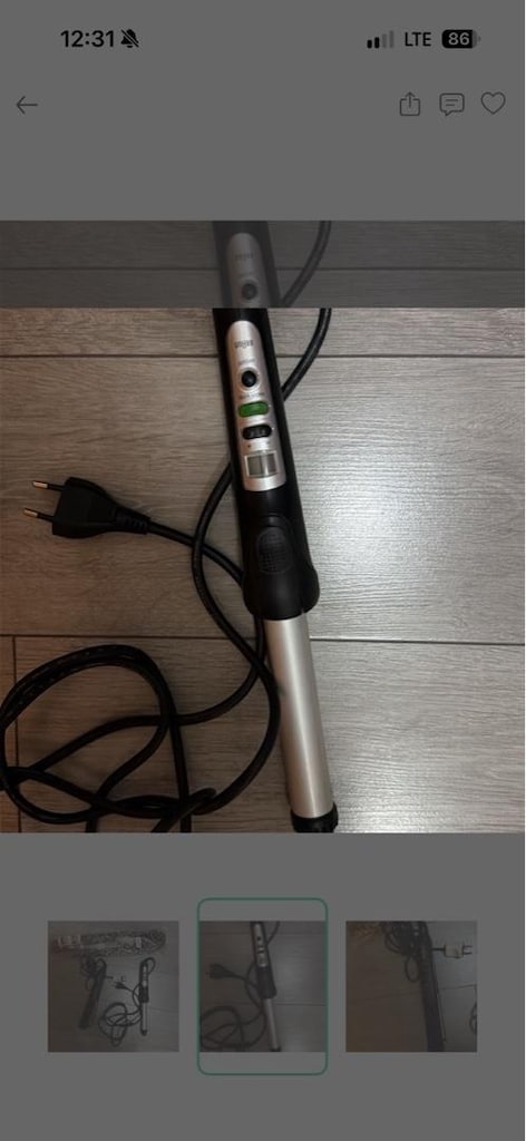 Babyliss saç duzlestirici ve braun saç masası - 2