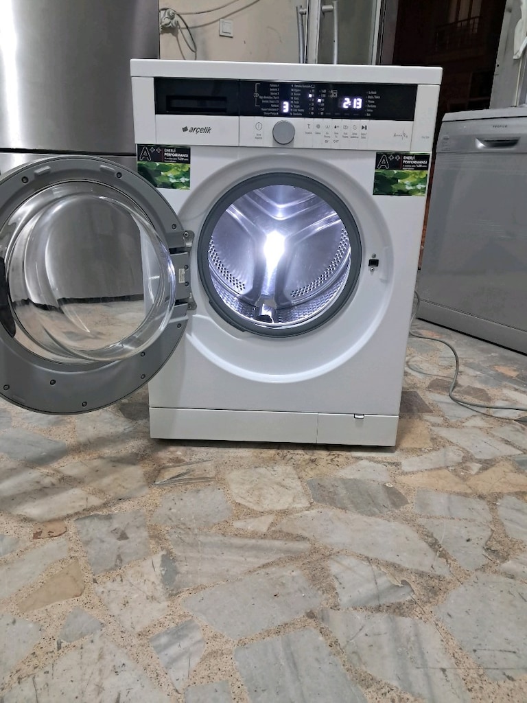 sıfır gibi arcelik 9kloluk piyano serisi camaşır makinesi 9.500 tl - 4