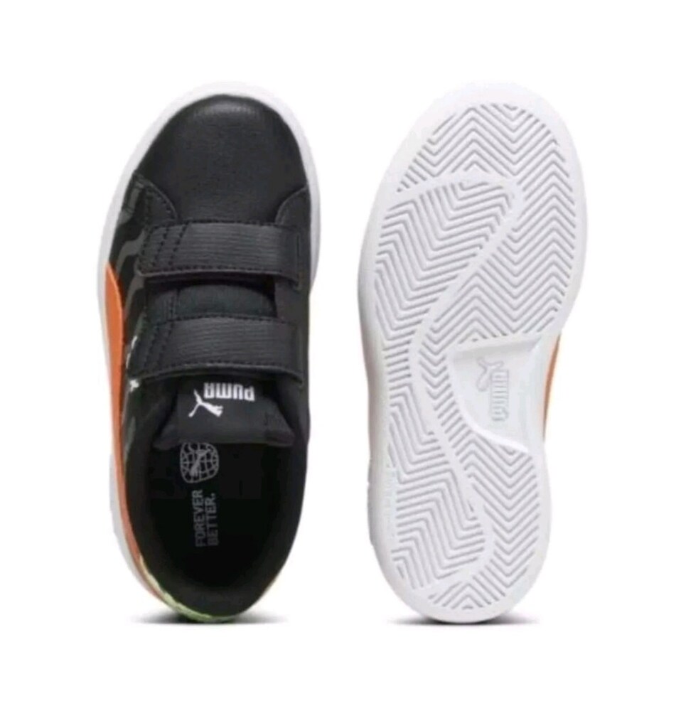 puma smash 3.0 siyah 39468902 erkek çocuk spor ayakkabı sıfır durumda - 4