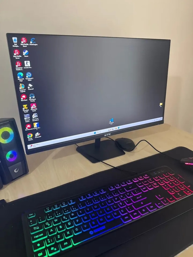 Full Set Oyuncu Bilgisayarı | Ryzen 5 5500 + RX 6600 + 200Hz Monitör - 4
