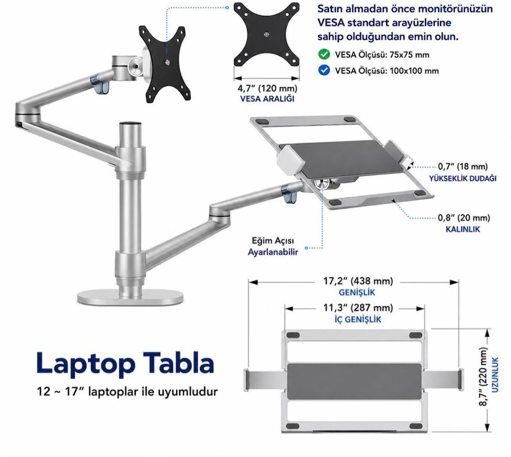 Monitör Ve Laptop Standı - 4
