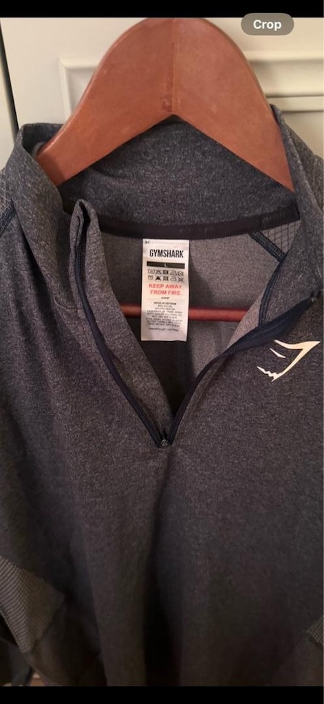 Gymshark Vital Seamless 1/4 Zip - Navy/Light / UZUN KOL GYMSHARK - 2