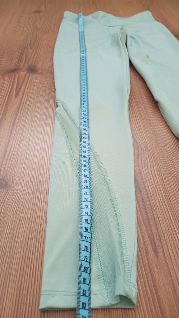 Mint Yeşili Esnek Spor Tayt - 4