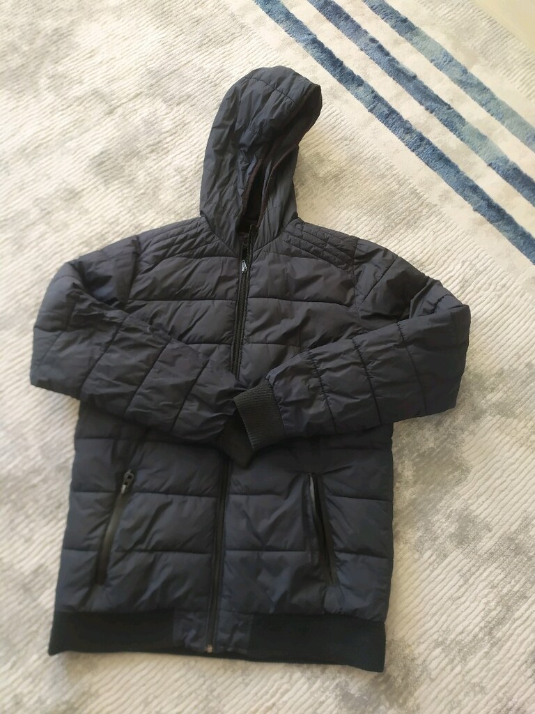 şişme mont lacivert