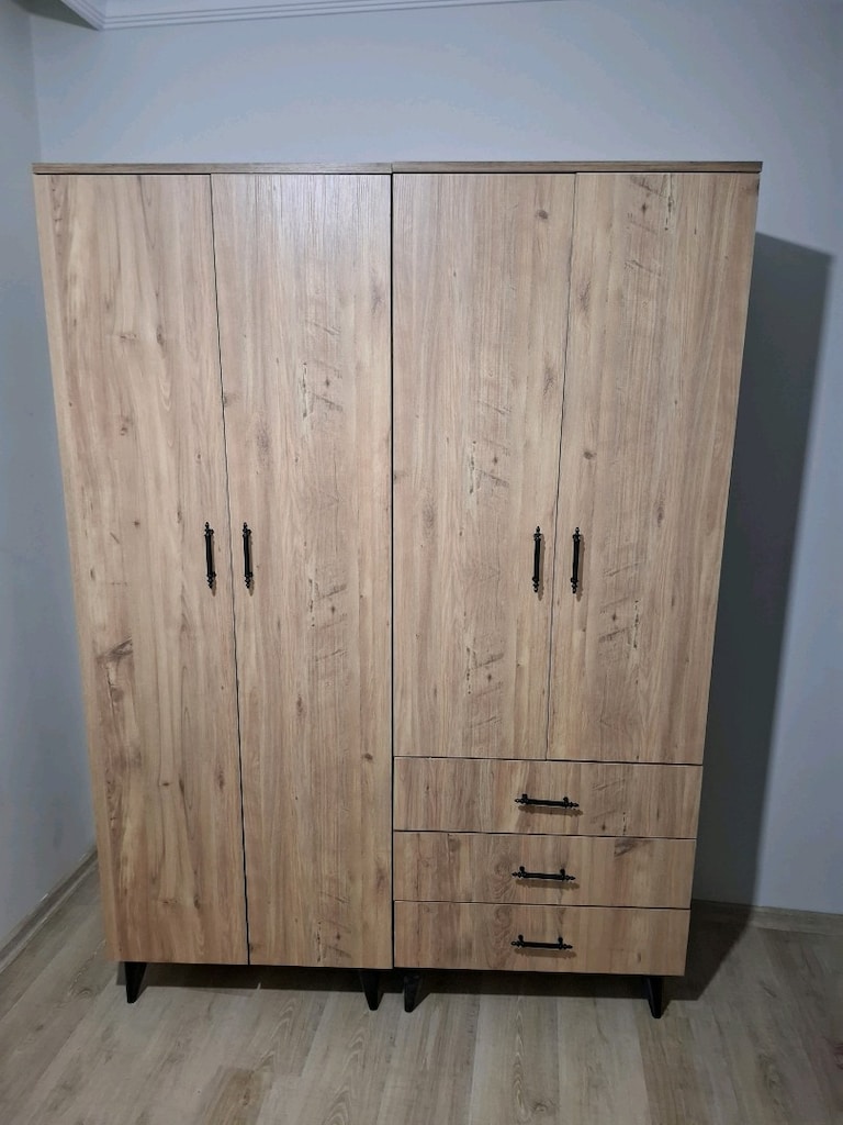*SIFIR* Gardrop dolap gardırop elbise dolabı NAKLİYE BİZDEN - 10