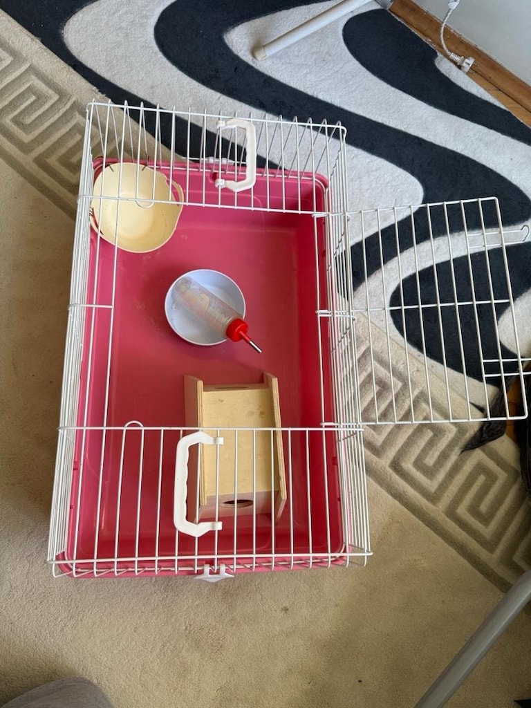 tavsan veya hamster kafesi. rabbit hutch/ hamster cage - 3