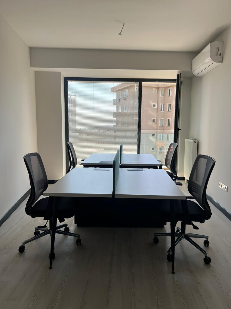 4'LÜ ETAJERLİ MASA / 4'LÜ EKİP MASASI / MORE OFİS - 5
