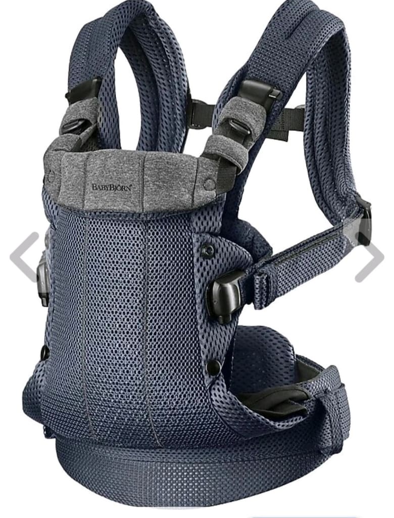 BabyBjörn Harmony 3D Mesh Kanguru – Orijinal –Temiz – Gri - 6