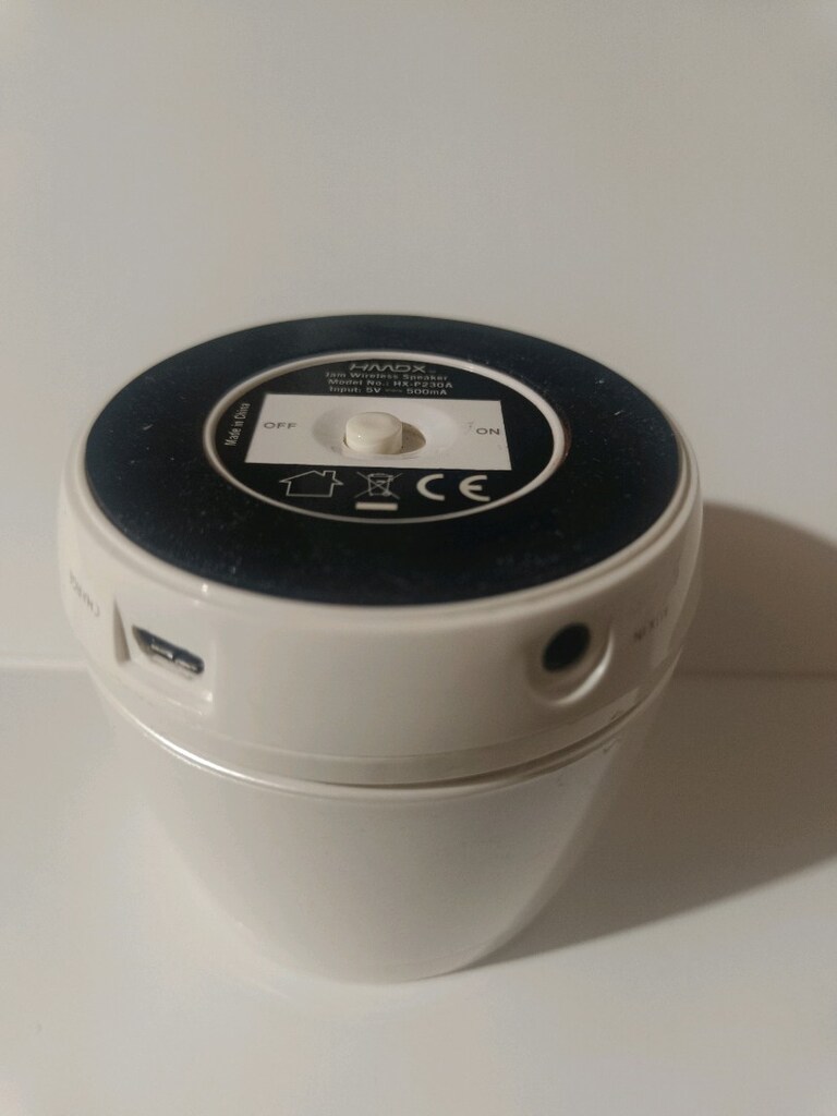Beyaz Bluetooth Müzik Sistemi - 6