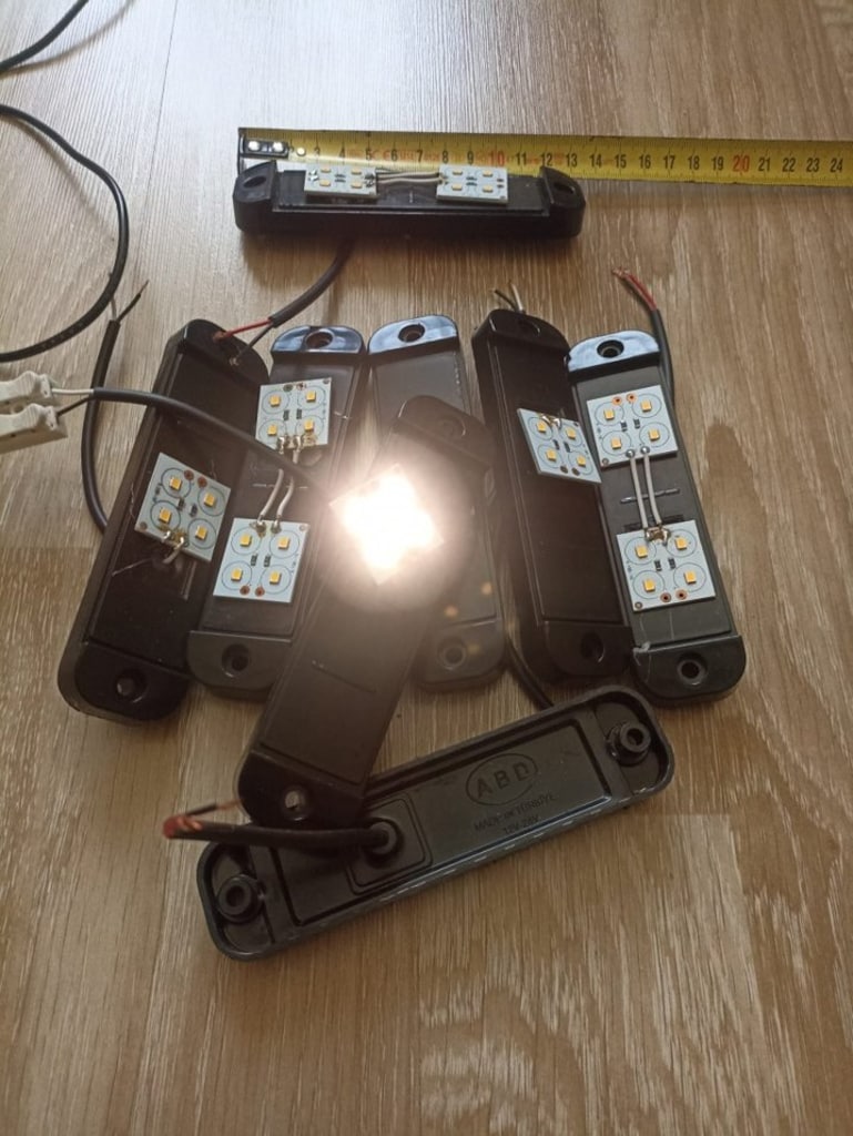 LED Modül devre - elektronik 21 adet - 4