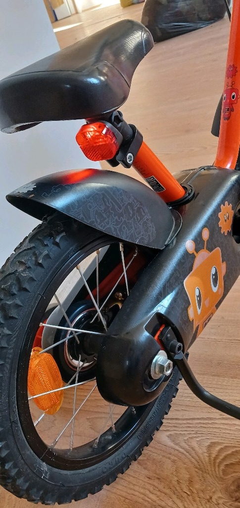 Btwin çocuk bisikleti 14 jant Decathlon YENİ GİBİ Ön Sepetli - 18