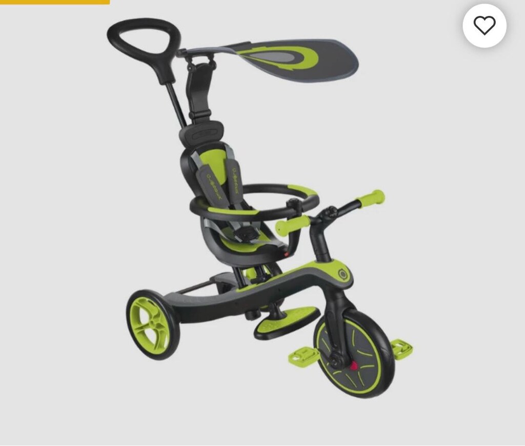 Globber Explorer 4in1 Trike Bisiklet Mint Yeşili - 6