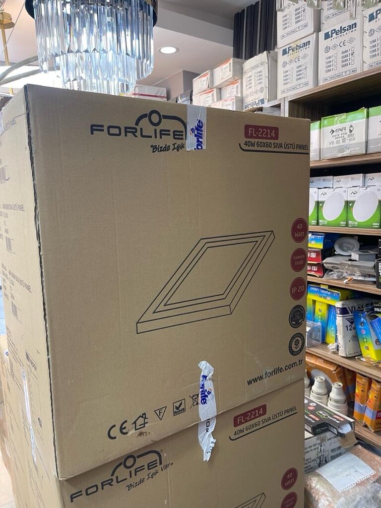 60x60 sıva üstü kendinden kasalı panel - 2