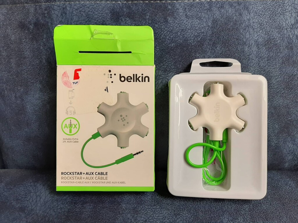 Belkin Rockstar Kulaklık Çoklayıcı (Açık Yeşil) - 2