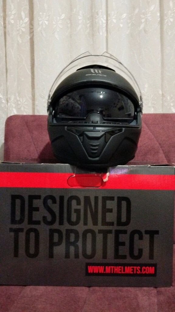 MT HELMETS THUNDER 4 SV FULLFACE KASK SIFIR - 2
