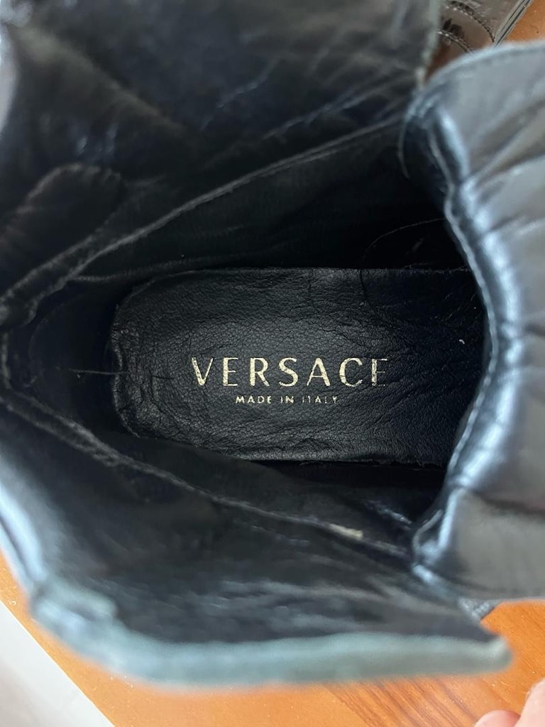 Versace Medusa High Top Sneaker - 4
