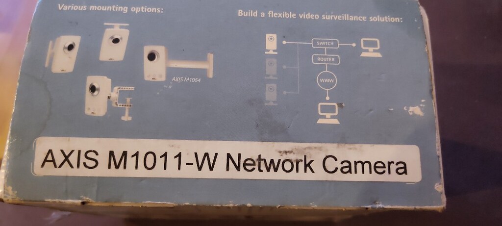 Axis m1011-w network ip kamera wifi gece görüşlü güvenlik kamera sıfı - 5