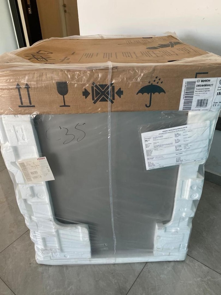 Bosch SMS4HMW62T 6 Programlı Bulaşık Makinesi - Beyaz - 8