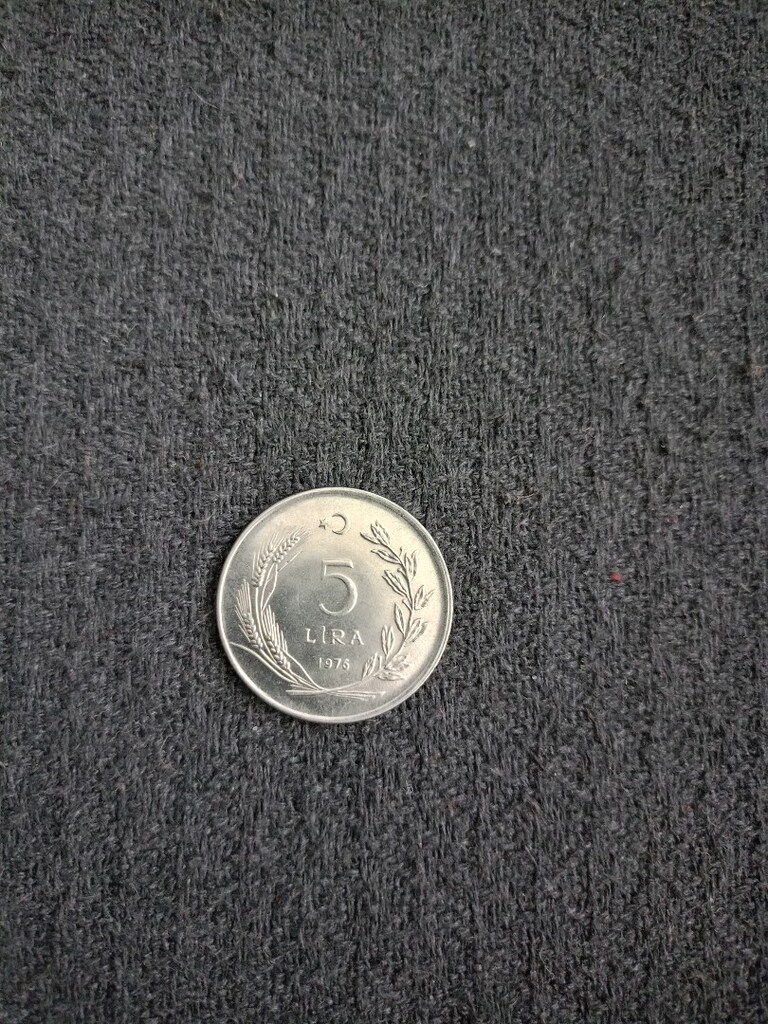 5 Türk Lirası 1976 yılından kalma. - 3