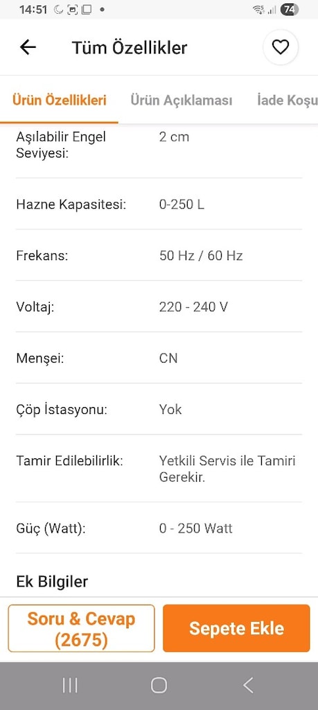 roborok robot süpürge - 7