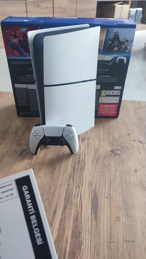 PS5 SLİM DİGİTAL 1KOL 12 AY GARANTİLİ FULL SET - 4