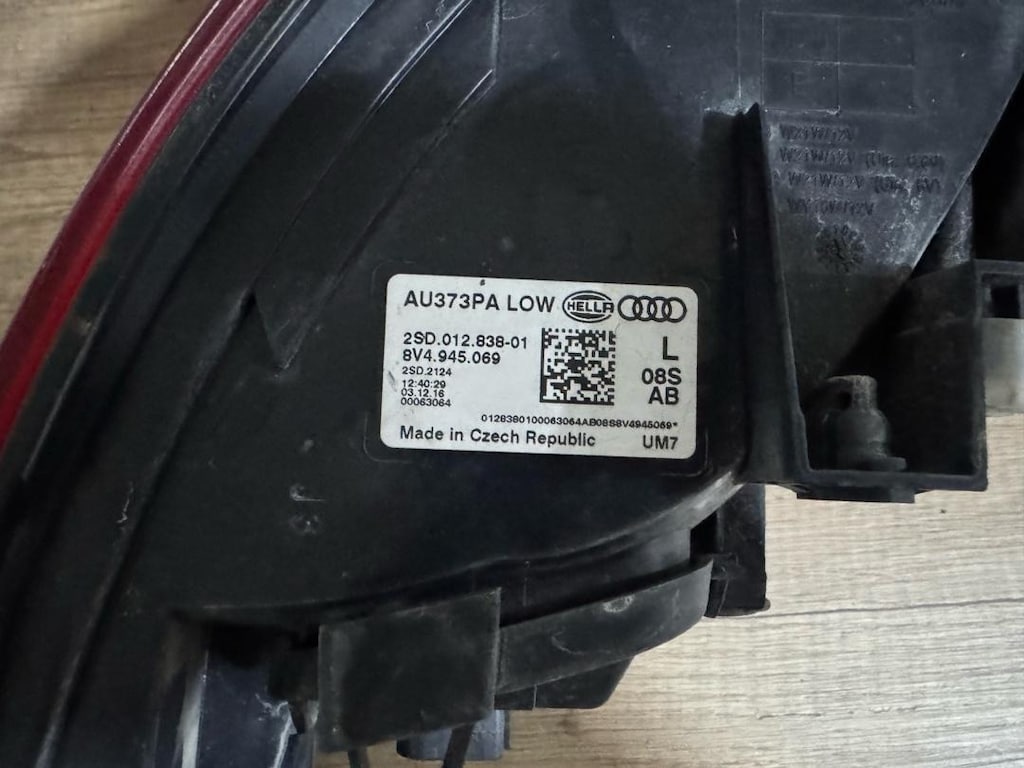 Audi A3 8V Orijinal LED Arka Stop Takımı (4 Parça) - 5