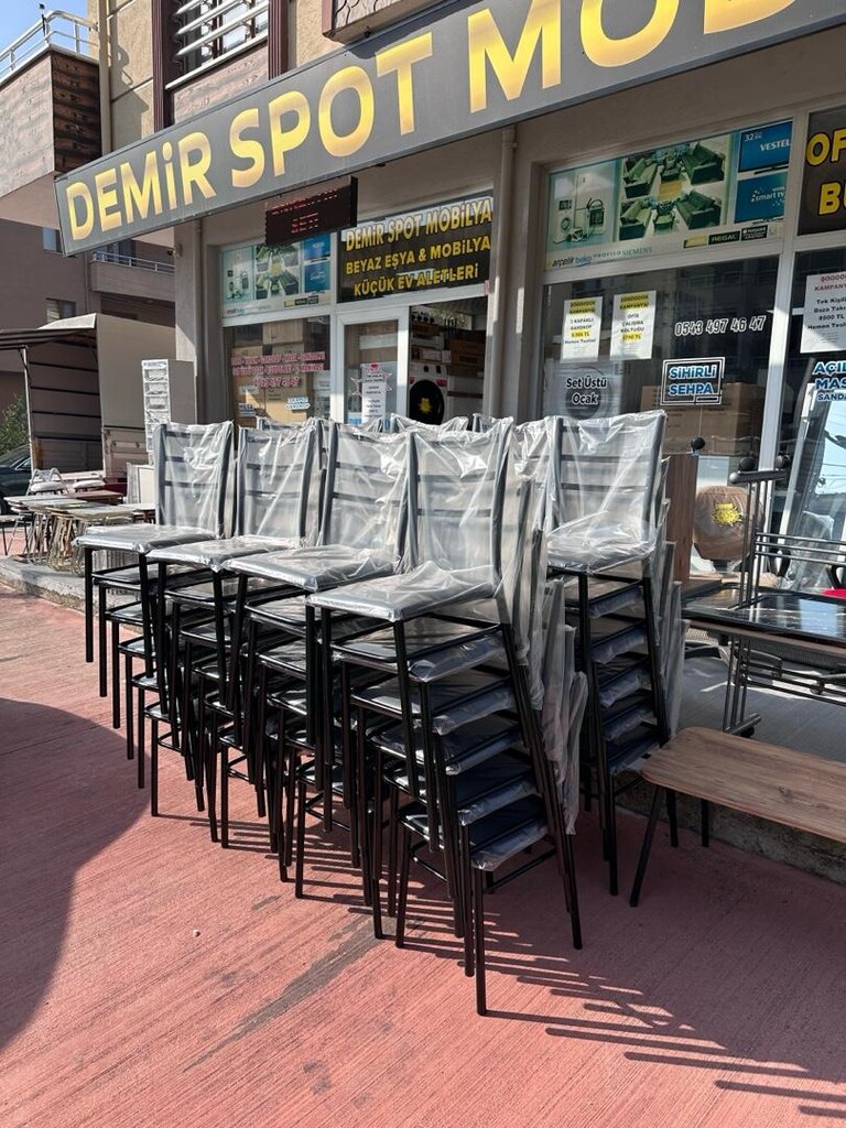 Ekonomik sağlam sandalye . mutfak balkon işyeri - 2