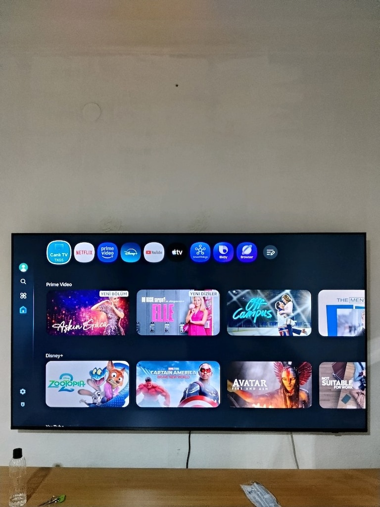 satılık Samsung televizyon 178ekran 18 ay garanti var sıfır ayarında - 2