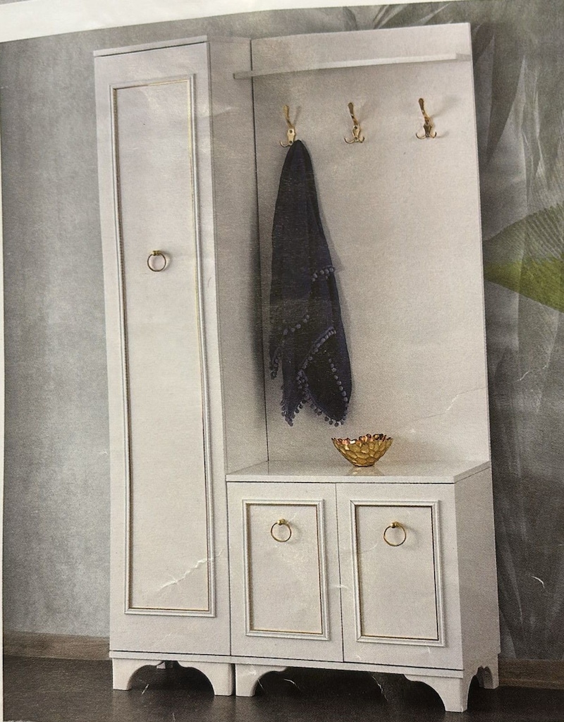 Sıfır , Portmanto / Ayakkabılık / Dolap-Beyaz - 4