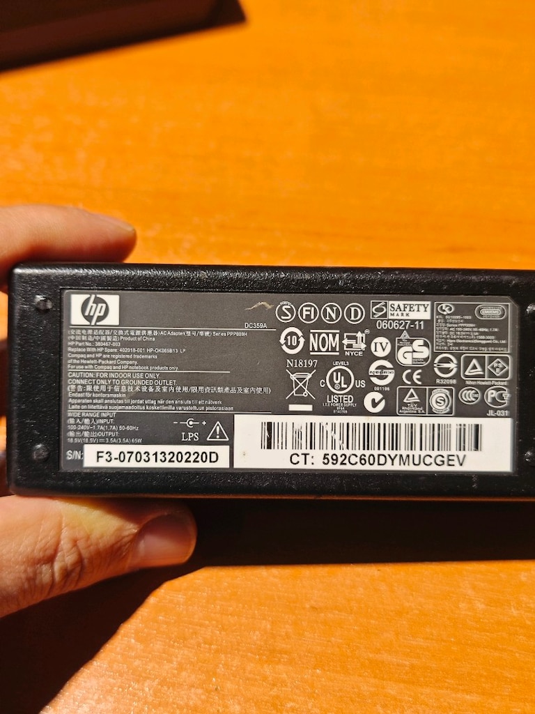 HP Notebook Adaptörler TPNDA17 , DC359A , N20789 - 5