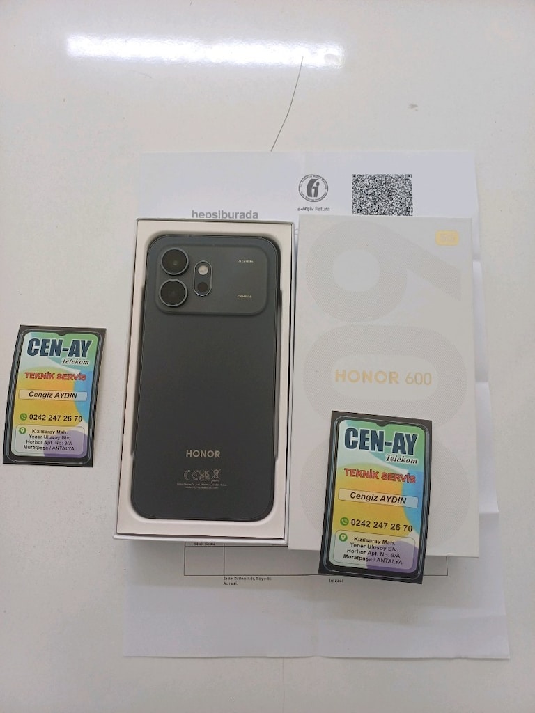 HONOR 600 5G 256GB HATASIZ 3AYLIK SİYAH RENK - 8