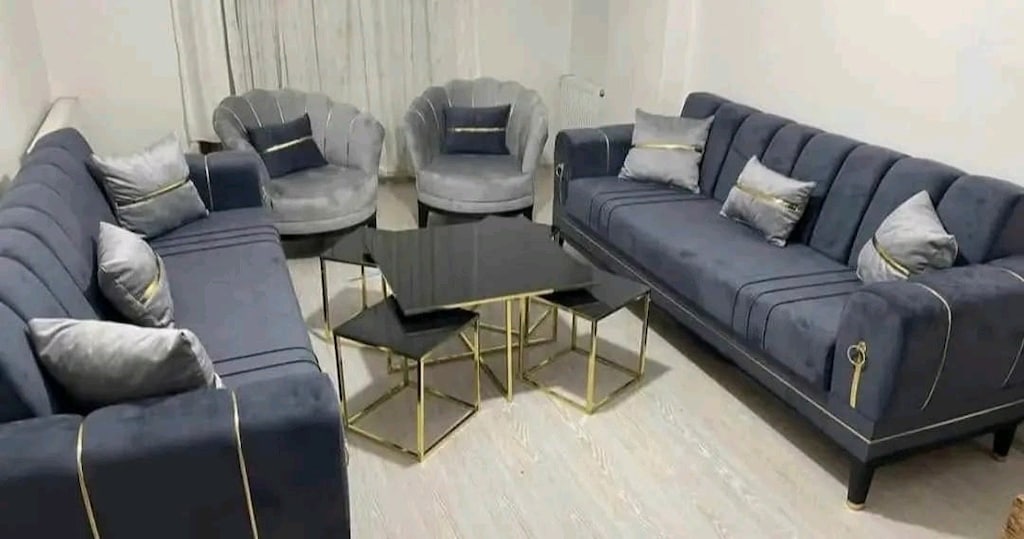 Koltuk Takımı oturma grubu sıfır sandıklı çekyat kanepe Chester - 5