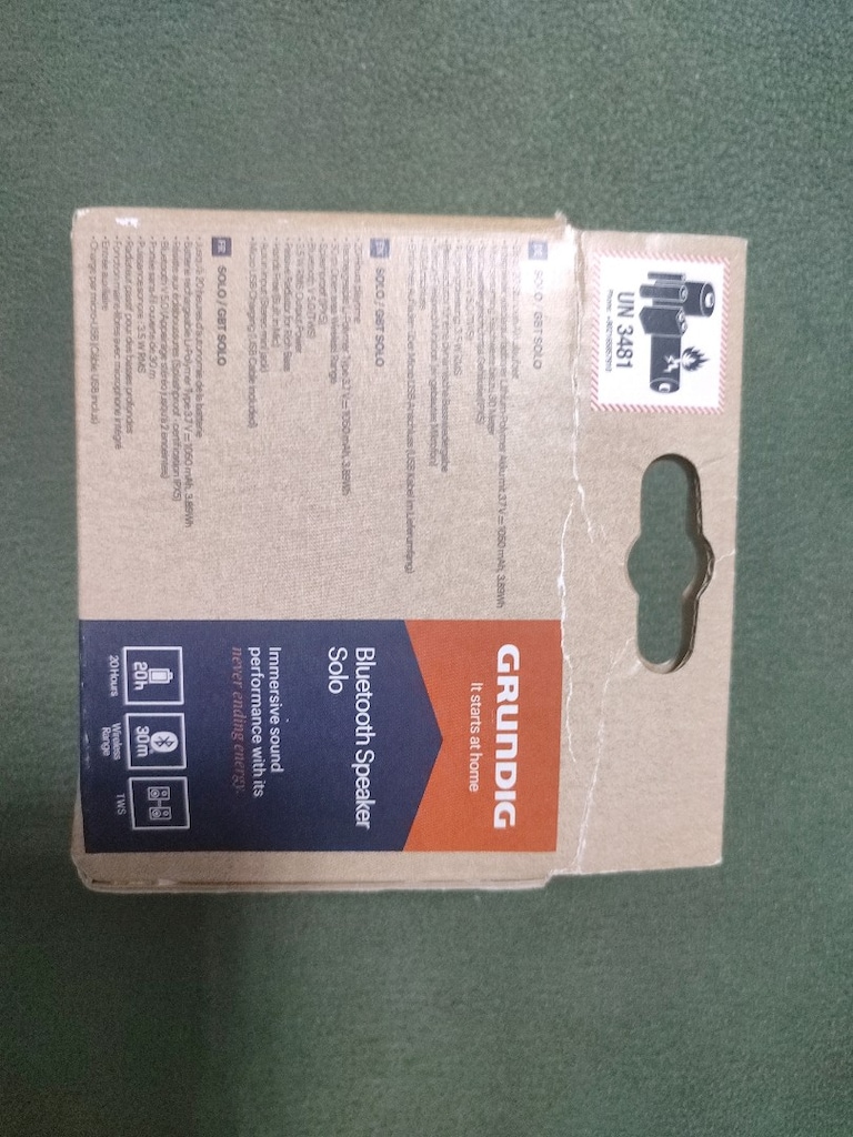 Grundig Solo Bluetooth hoparlör -Arızalı - 6