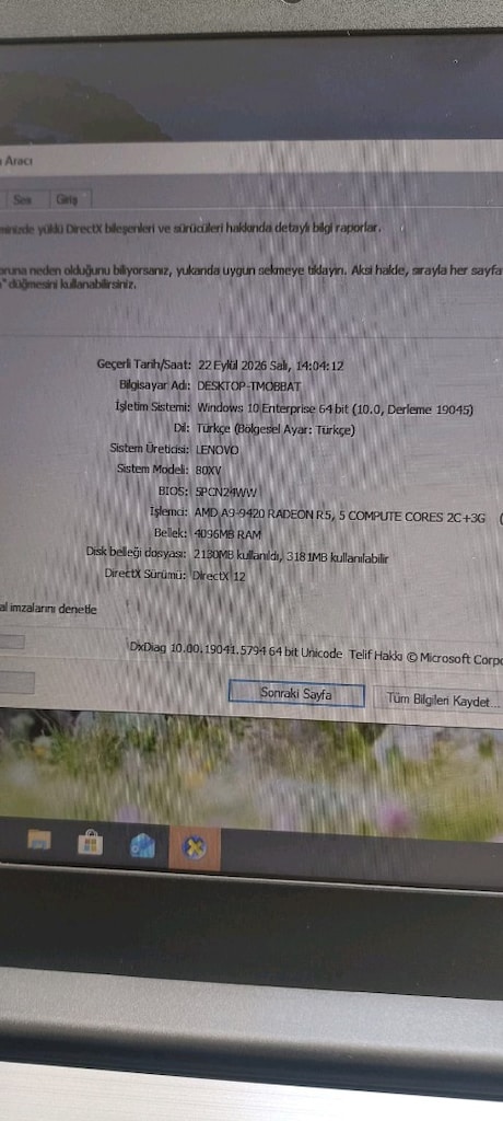 LENOVO İDEAPAD 320 4 GB RAM 240 GB SSD - 4