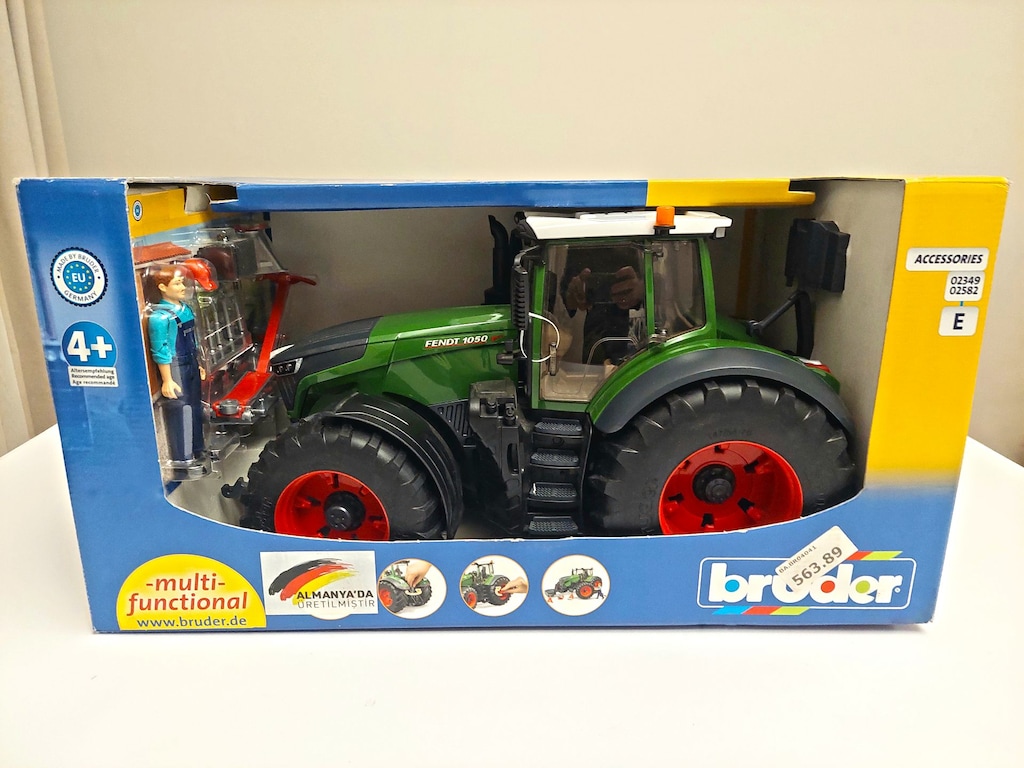 Bruder Fendt 1050 Vario Traktör, Lastikçi Ve Aksesuarları BR04041 - 5