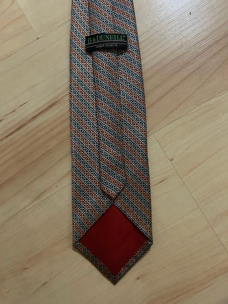B&Dunhill İpek Kravat - 6