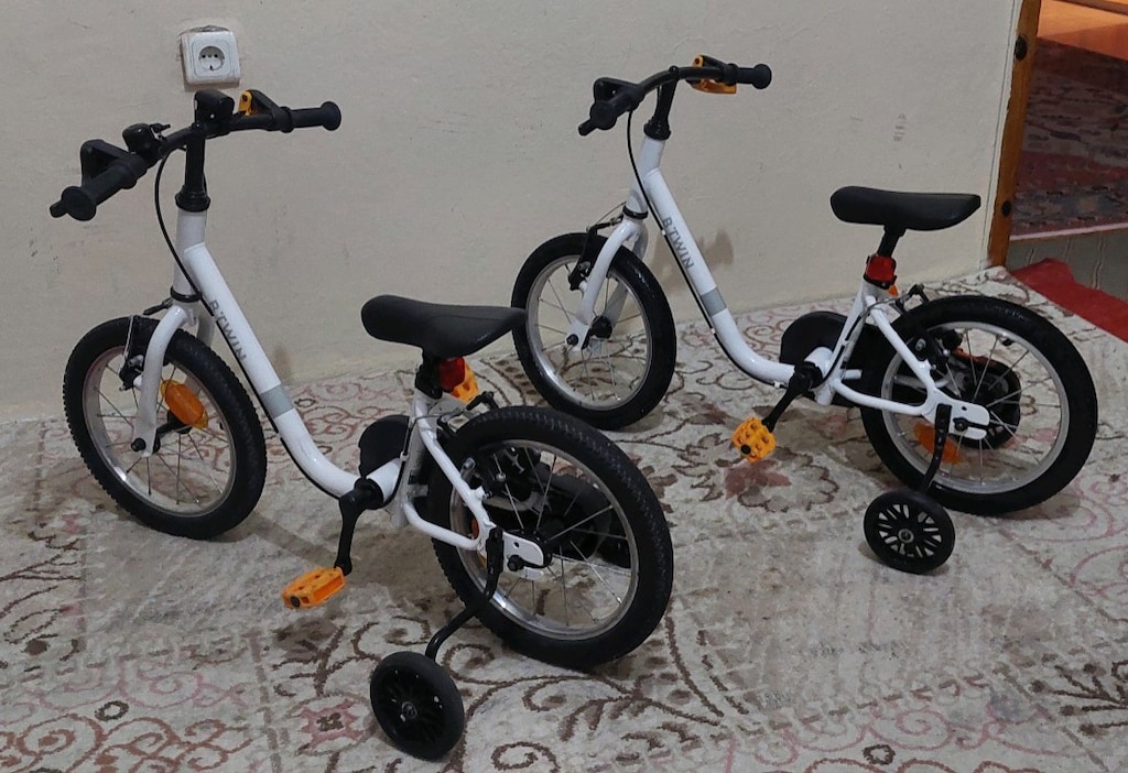 2 ADET YENI SERI 14 JANT DECATHLON BTWIN ÇOCUK BISIKLETI - 3