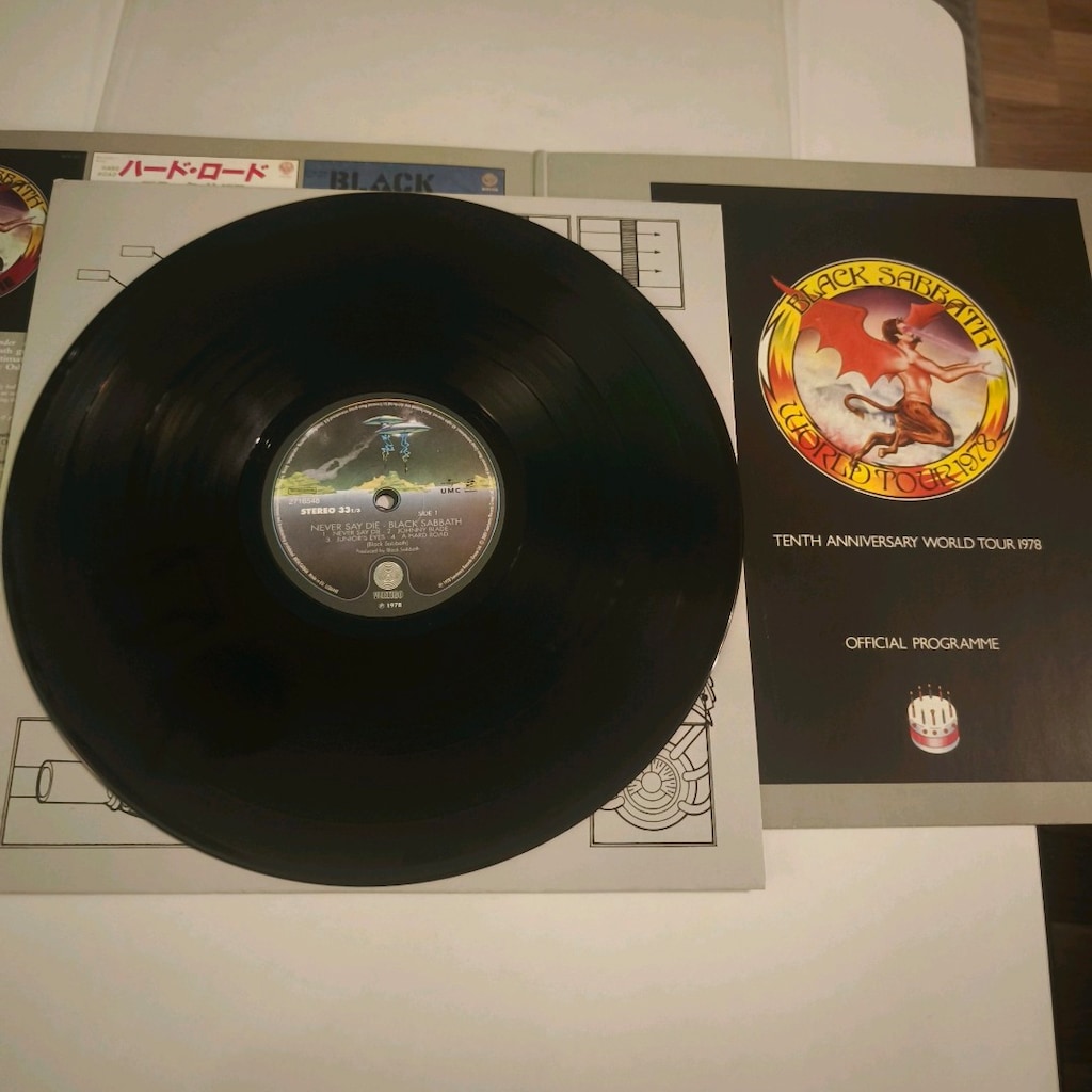 Black Sabbath Never Say Die! Plak - 3
