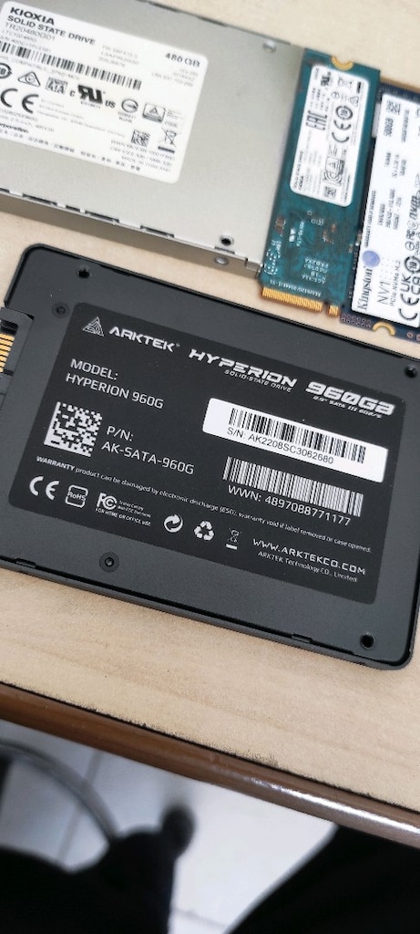 SIFIR - 2.EL SATA VE NVME SSDLER - 7